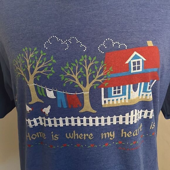 Vintage Screen Stars Best Home Is Where My Heart Is Graphic Pullover Sweater - Picture 4 of 10